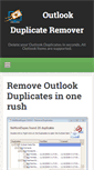 Mobile Screenshot of nomoredupes.com